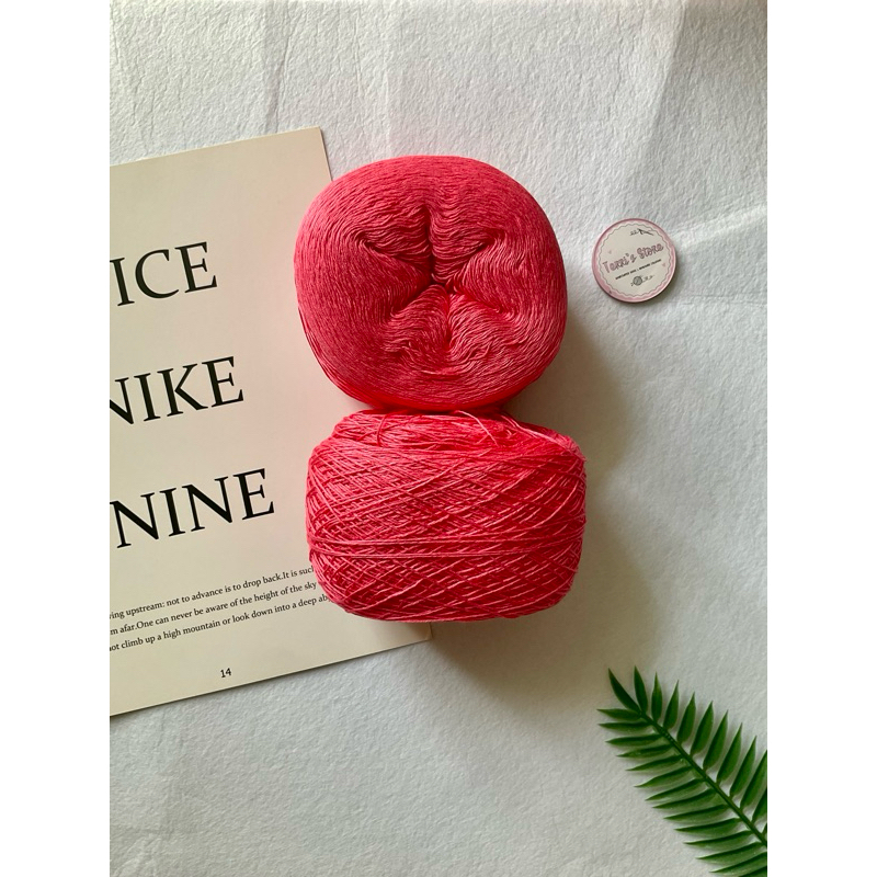 Yarn - Sợi Lụa 100% Silk Thái | Sợi xe tròn - Cỡ sợi 0.6mm ~ 0,8mm | Sợi hè bóng, mền, đẹp | Terri Store