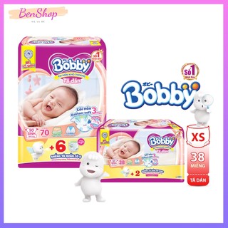 Tã dán Sơ sinh Bobby siêu thấm - khô thoáng