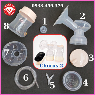[Fatz Chorus 2 cũ] Phụ kiện máy hút sữa Chorus 2 Fatzbaby (FB1182MX) hàng công ty