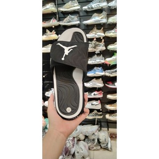 Dép jordan 3 đen trắng -FULL BOX