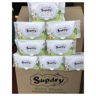Khăn giấy ướt THỎ Supdry 500g