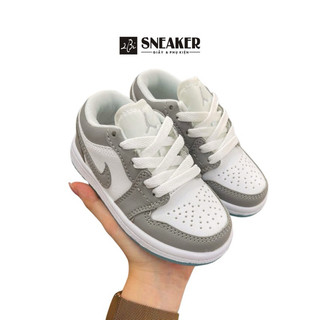 Giày trẻ em jordan low wolf grey cao cấp TE