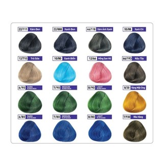 Kem nhuộm tóc xu hướng color trend nowkon