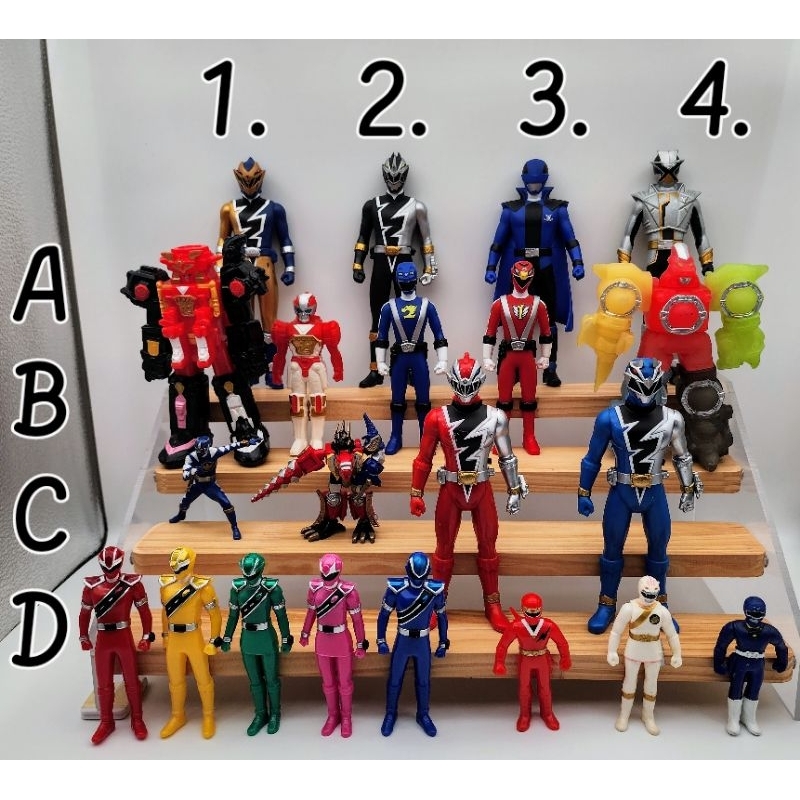 Mô hình Sofubi 01, Super Sentai, chính hãng, 2nd