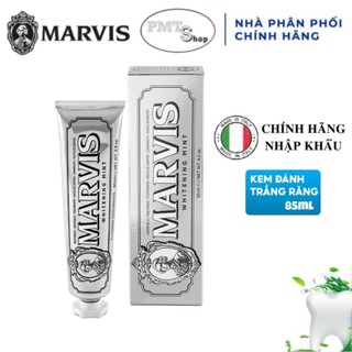 Kem đánh răng marvis whitening mint 85ml
