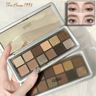 Bảng Phấn Mắt Tông Đất ROTO Màu Xám