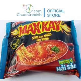 Mì nấu Maxkay hương vị hải sản gói 80g Chuồn tre xinh shop Gò Vấp