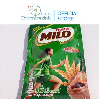 [Hàng tặng không bán] Milo bột dạng gói dây 10 gói x 22g (hàng khuyến mãi Nestle)