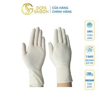 GĂNG TAY Trắng  BỘT - Găng bác sĩ dùng ( DCPXHOANGANH)