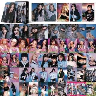 Set 55 lomo card nmixx - sonar 2024