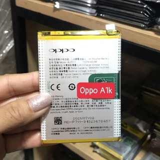 Pin cho máy oppo k1/ oppo a1k, blp711, 4000mah bảo hành 6 tháng