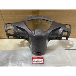 Nắp ốp bợ cổ sau tay lái Honda Vision VS 110 Màu xám của xe đen nhám 2015 2016 2017 2018 2019