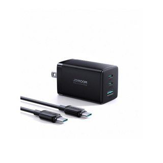 Cóc sạc 65W Joyroom GaN Ultra 3 cổng sạc TCG01 tặng kèm Cáp Type C ra Type C 100W