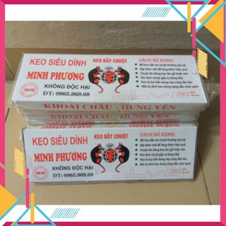 Keo dính bẫy chuột siêu dính Mouse traps xanh trắng