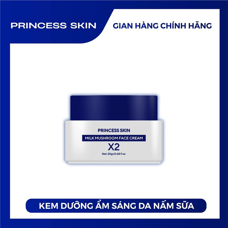 Kem Face Nấm Sữa X2 (trắng X2 lần) full 20gam