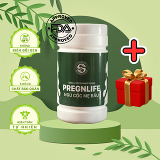 Ngũ cốc bà bầu Pregnlife cao cấp siêu dinh dưỡng mẹ dáng thon con tăng cân đều đặn NCB001