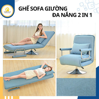 Ghế sofa giường, ghế sofa giường đa năng 2 in 1, tiện ích giường nằm nghỉ ngơi
