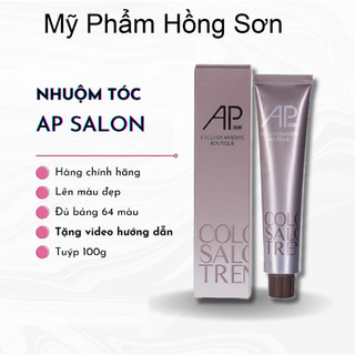   ĐỦ BẢNG MÀU  Thuốc Nhuộm Tóc AP Color Salon Trend Exclusivamente Boutique 