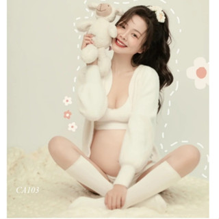  CÓ SẴN Đầm Bầu Váy Bầu Chụp Ảnh Nghệ Thuật Ôm Body Sang Chảnh CA103 