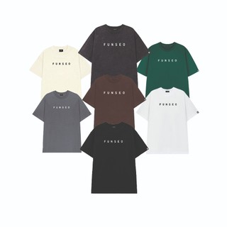 Áo thun nam nữ unisex funseo basic tee, áo phông oversize form rộng cotton ts01