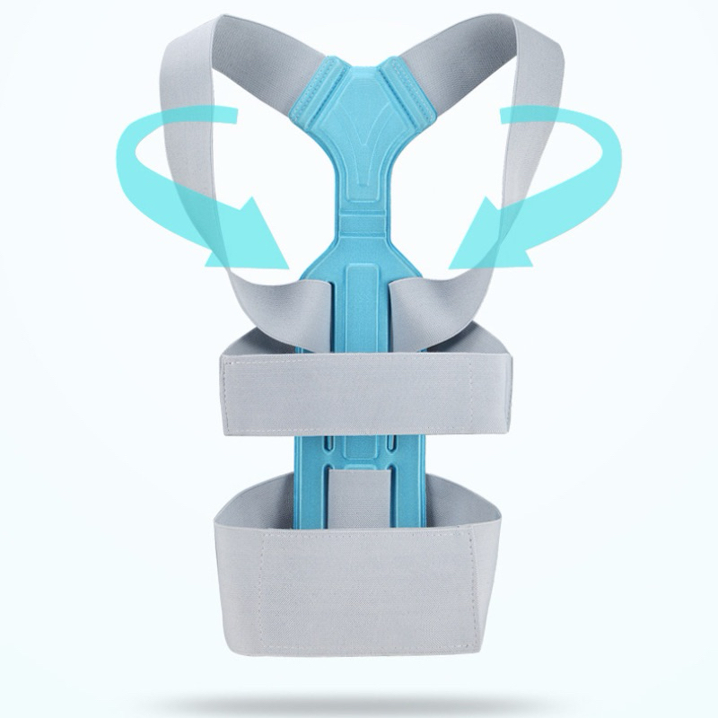 Đai chống gù lưng có thanh nẹp lưng giúp điều chỉnh tư thế ngồi,chống cong vẹo cột sống thắt lưng cho nam, nữ, học sinh.