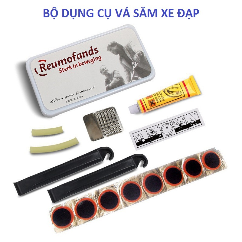 Bộ dụng cụ vá xe đạp (THANH LÝ)
