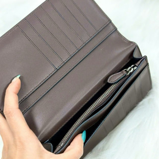 Ví dài nam Coach dư xịn, check code full box, dáng gập