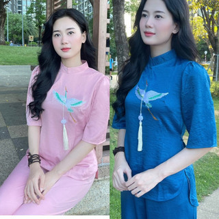 Đồ lam đi chùa#_ mẫu hạt ngọc bội