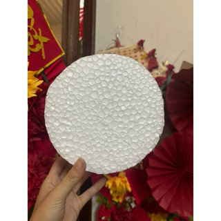 Phôi xốp, cốt xốp tròn cao 7cm làm đế