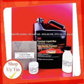 Chất đánh bóng 3m premium liquid wax 50g,100g( chính hãng mỹ)
