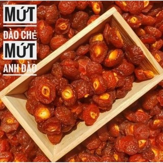 500g XÍ MUỘI ĐÀO NÂU BỔ ĐÔI CHUA NGỌT