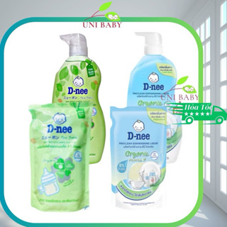 Nước rửa bình sữa Dnee cho bé bịch mới nội địaThái Lan thành phần mùi thơm tự nhiên an toàn cho bé