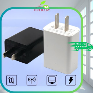 Củ sạc 5v 2A 10w cho các loại ủ bình sữa, điện thoại Android, tiêu chuẩn 3C real