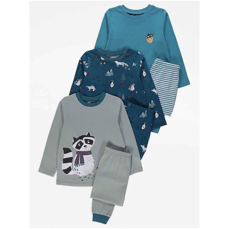 Set quần áo dài tay cho bé George UK auth