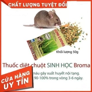 THUỐC DIỆT CHUỘT TRỘN SẴN THẾ HỆ MỚI BROMA 0,005AB