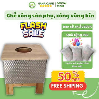 Ghế xông vùng kín sau sinh Chậu xông vùng kín sau sinh bằng gỗ tự nhiên cao cấp
