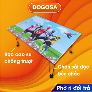 Bàn gỗ gấp gọn cho bé học sinh sinh viên giá rẻ tiện lợi hình siêu nhân