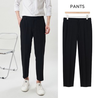 Quần tây nam, Quần âu nam hàn quốc ống côn công sở vải tuyết hàn co giãn dày dặn (PHIÊN BẢI TỐI ƯU)