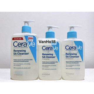  Sữa rửa mặt CeraVe Renewing SA Cleanser 237ml 473ml 