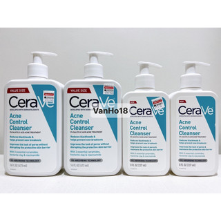  Sữa rửa mặt ngừa mụn CeraVe Acne Control Cleanser 237ml 