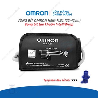 Vòng bít intelliwrap chính hãng omron hem-fl31 - dùng cho máy huyết áp omron hem-7156/ hem-7156t/ hem-7361t