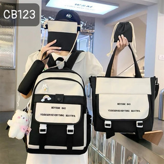 Balo Set 4 Món Nút Giữa Betyyomi Bag