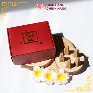 Nụ Trầm Hương Huệ An Hình Tháp Thiên Nhiên Cao Cấp  - Hương Thơm Đặc Biệt và Tinh Tế 20 Viên / Hộp