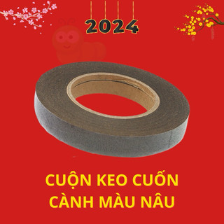 Băng dính sáp, băng dính xuống cành hoa giả, cuộn băng keo sáp cuốn cành làm kẽm nhung