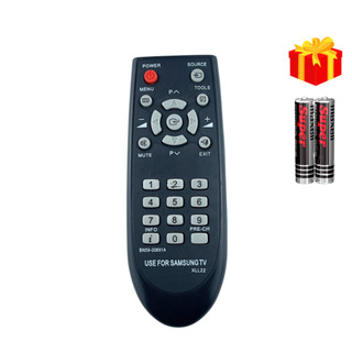 Remote điều khiển tivi samsung mã 03 bn59-00891a, điều khiển tv samung đời cũ - tặng kèm pin - gdct
