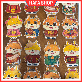 Lì Xì Rồng Cute Hottrend Tết 2024 - Đủ màu, Loại Dày, Phản Quang Đa Dạng Mẫu Mã: Rồng Cute, Hoạt Hình Chibi (Sỉ Lẻ)