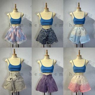 Quần short jean nữ 2hand