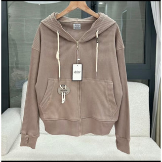 ÁO KHOÁC GÂN COTTON LOGO MỚI SHIERSHOP