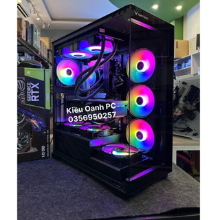 Thùng máy tính Centaur chính hãng, vỏ case 2 mặt kính ATX NOVA trắng / đen không fan