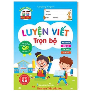 Sách - Luyện Viết Trọn Bộ 5.0 - Ứng Dụng Công Nghệ Mã QR